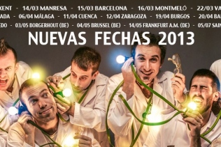 New dates for the Tour 2013