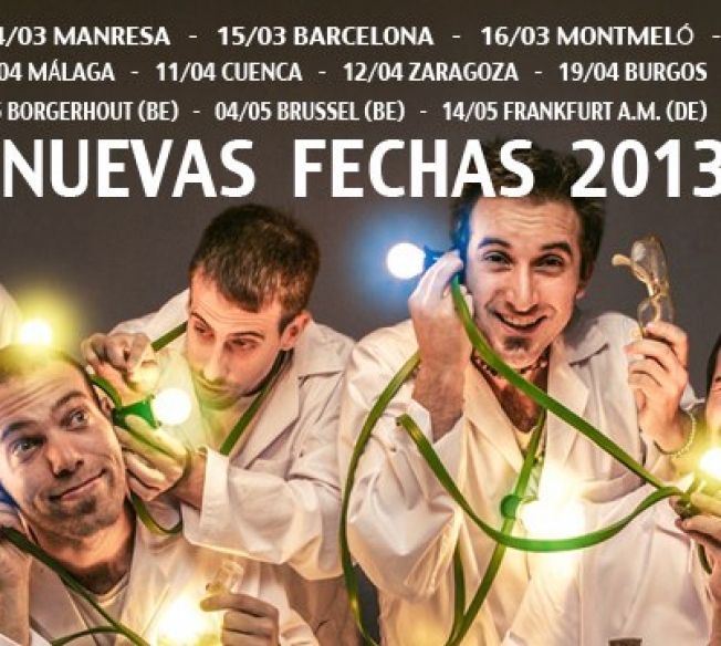New dates for the Tour 2013